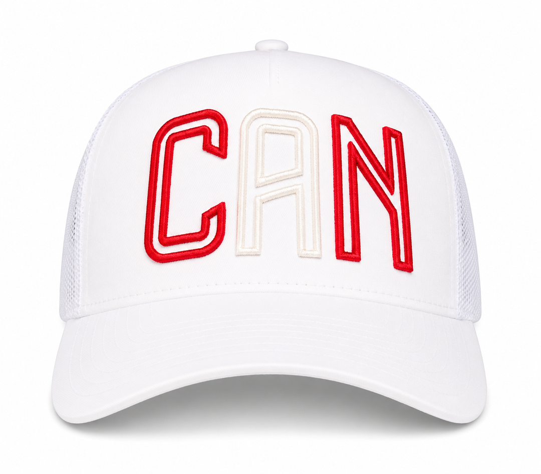 CAN - Canada country code soccer hat (front view) - 18.1 Sports