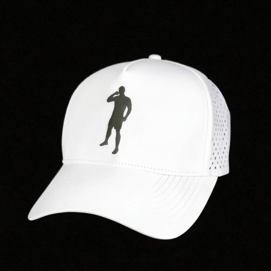 Dialed in soccer celebration hat (side view) - 18.1 Sports