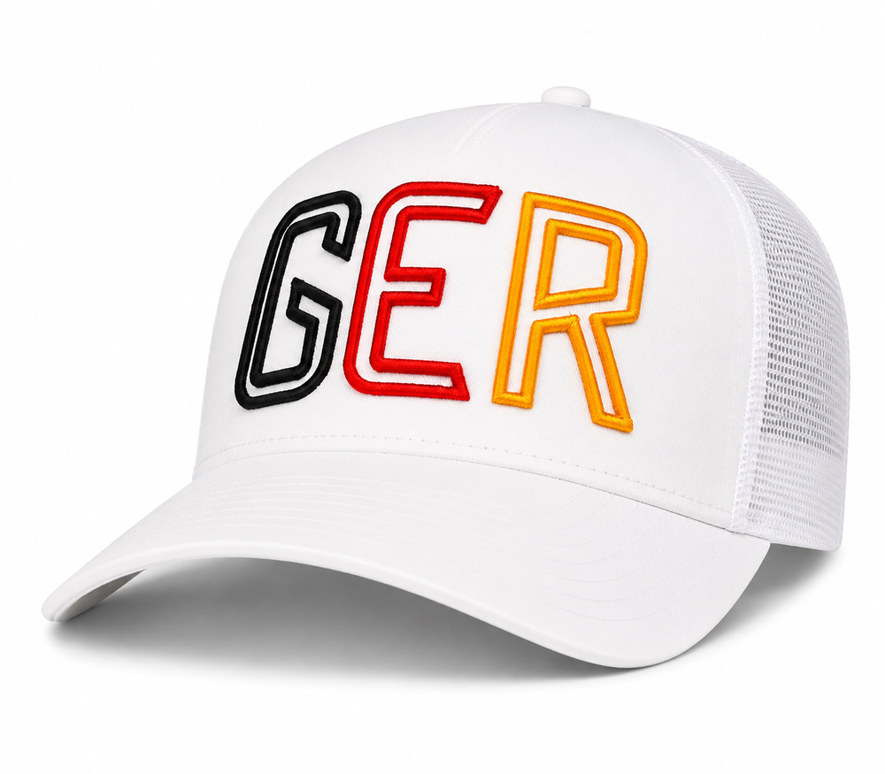 GER - Germany country code soccer hat (left view) - 18.1 Sports
