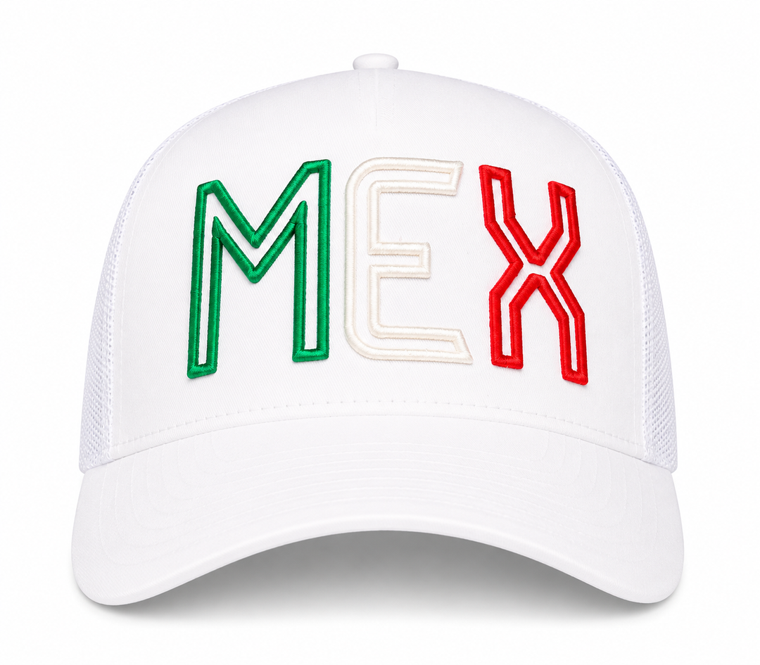 MEX - Mexico country code soccer hat (front view) - 18.1 Sports
