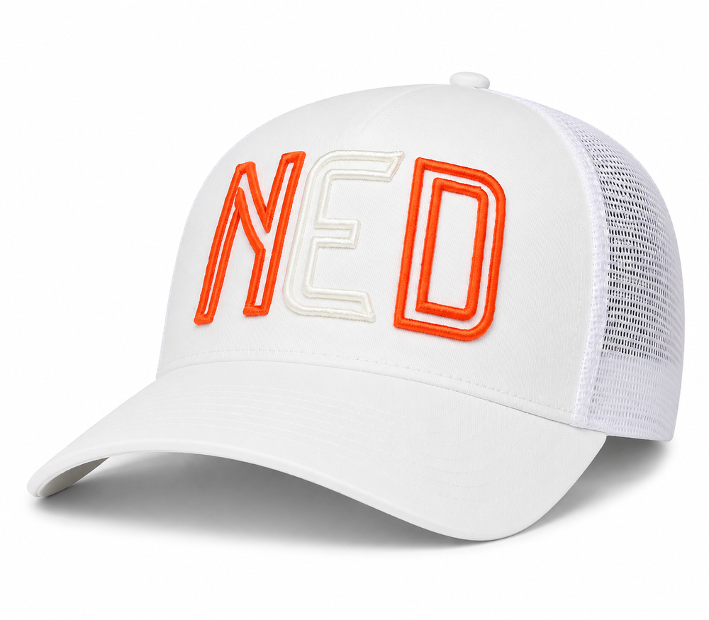 NED - Netherlands country code soccer hat (left view) - 18.1 Sports