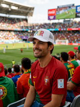 POR - Portugal country code soccer hat (view 4) - 18.1 Sports