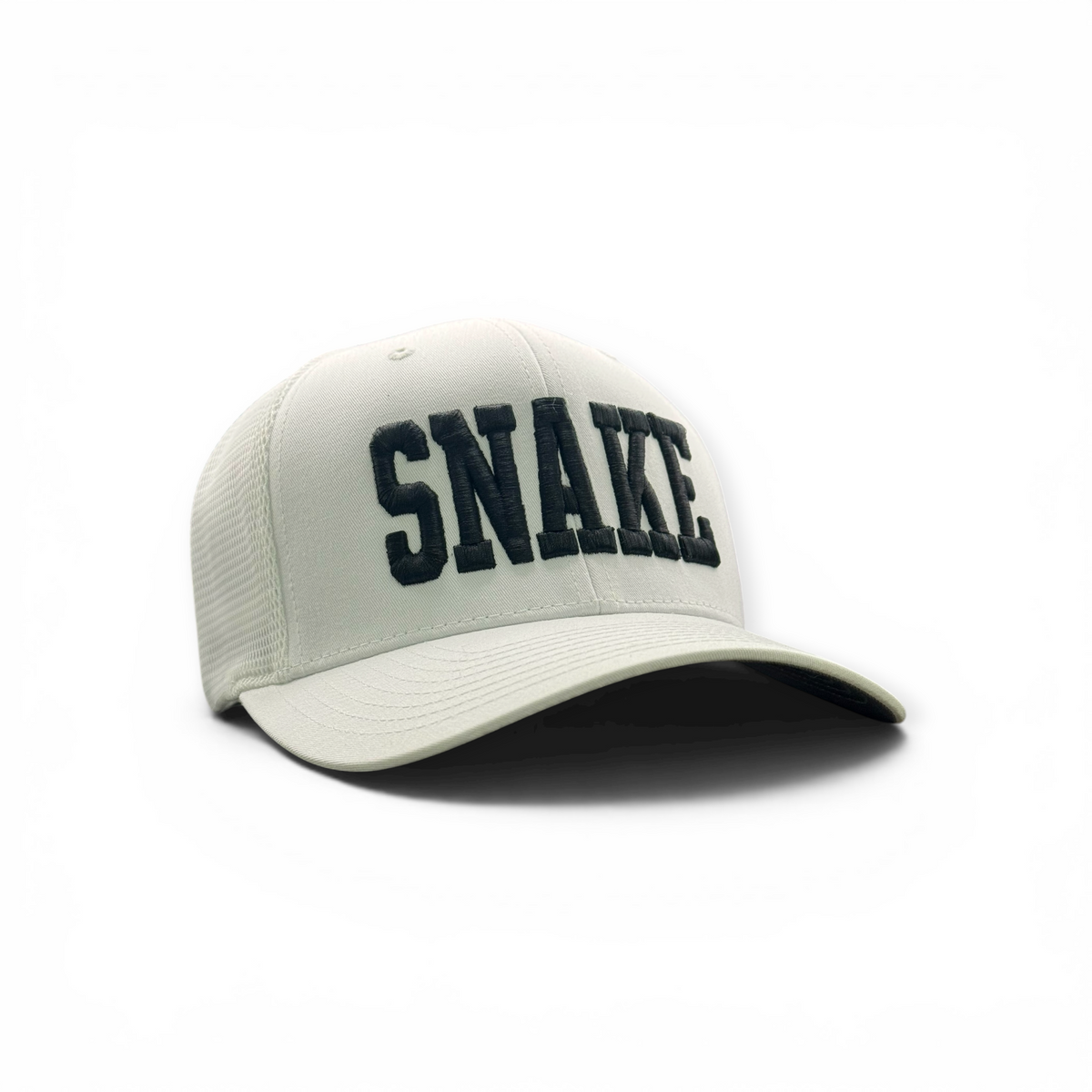 SNAKE BLACK ON WHITE
