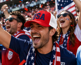 USA RED CELEBRATION HAT